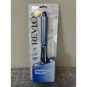 Vintage Revlon Curling Iron Brush‎ Platinum Touch Hair Styling 3/4"